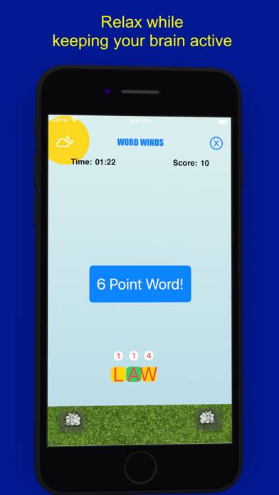 Word Winds: Relaxing Word Game Capture d'écran de l'application #2