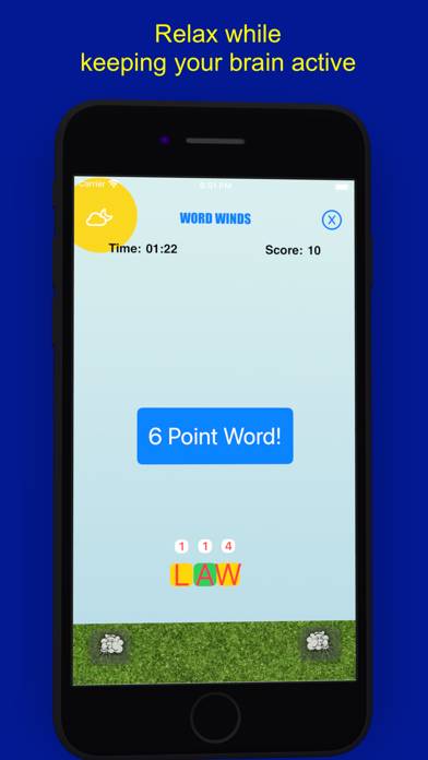 Word Winds: Relaxing Word Game game screenshot