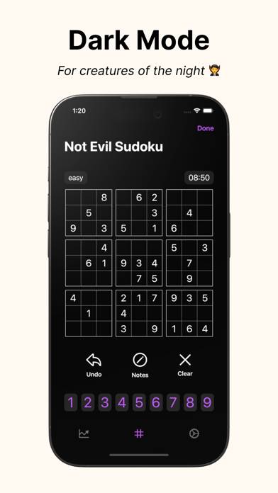 Not Evil Sudoku Bildschirmfoto