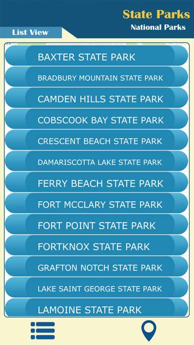 Maine State Park Guide App screenshot #3