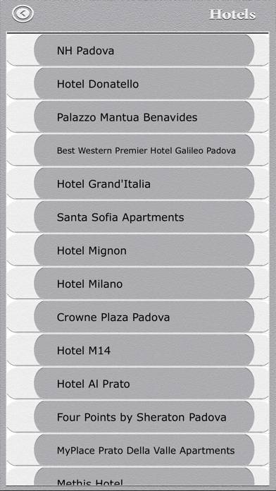 Padua City Tourism App-Screenshot #3