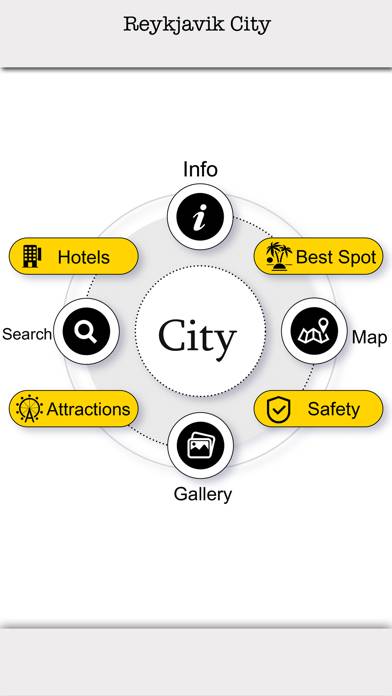 Reykjavik City Tourism Capture d'écran de l'application #1