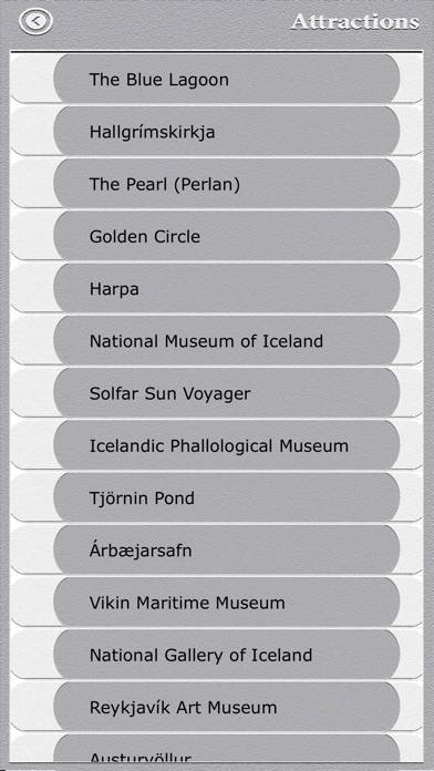 Reykjavik City Tourism App screenshot #2