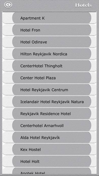 Reykjavik City Tourism App screenshot #3