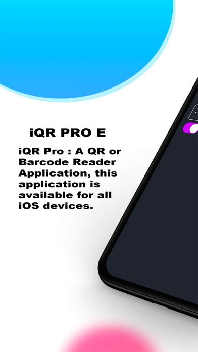 IQR Pro E Captura de pantalla de la aplicación #1