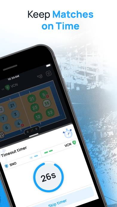 VolleyStation Score App screenshot