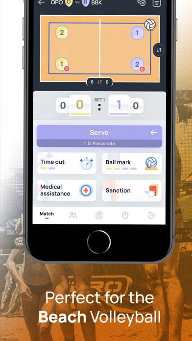 VolleyStation Score App screenshot