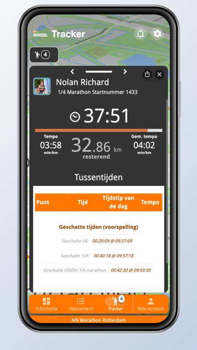 NN Marathon Rotterdam Captura de pantalla de la aplicación #3