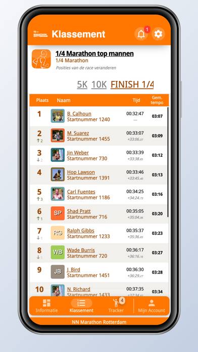 NN Marathon Rotterdam App-Screenshot #6