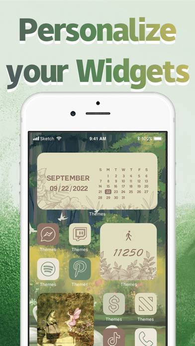 Color Themes: Standby & Widget Captura de pantalla de la aplicación #3