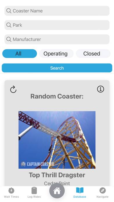 CoasterBuddy App screenshot #4