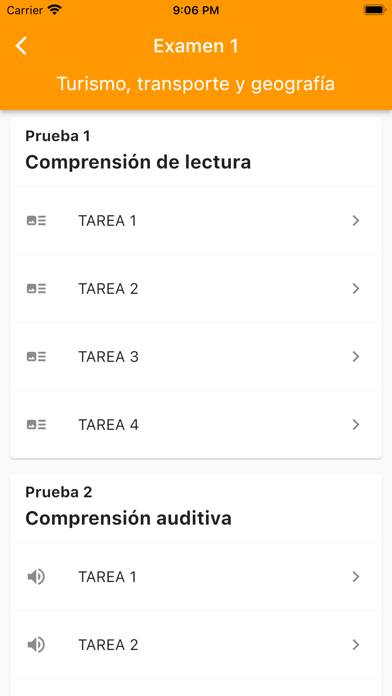 DELE B2 Spanish Captura de pantalla de la aplicación #2