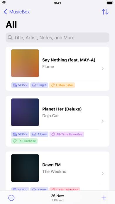MusicBox: Save Music for Later screenshot #2