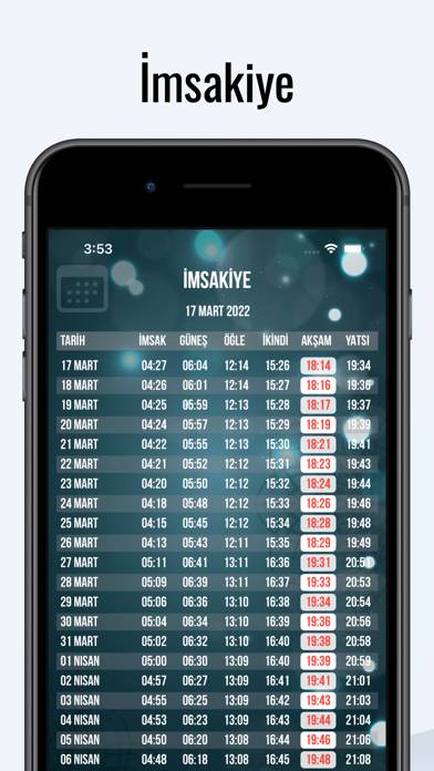 Namaz Ezan Vakti App screenshot