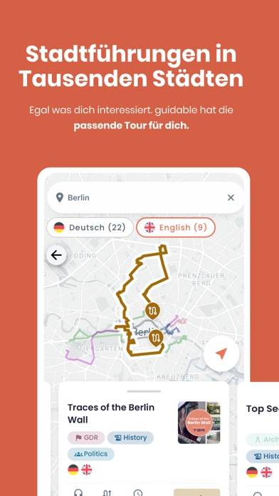 Guidable App-Screenshot