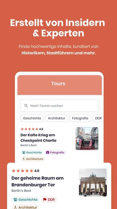 Guidable App-Screenshot