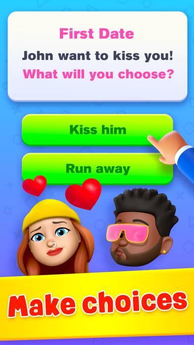 Real Life: Choices Simulator Captura de pantalla de la aplicación #1