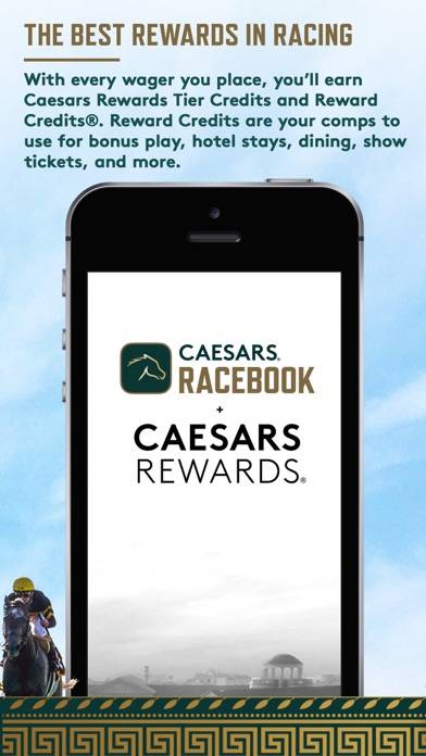 Caesars Racebook App screenshot #3