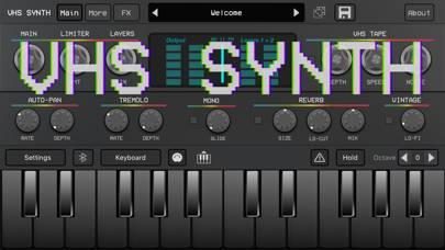 VHS Synth | 80s Synthwave App skärmdump #1