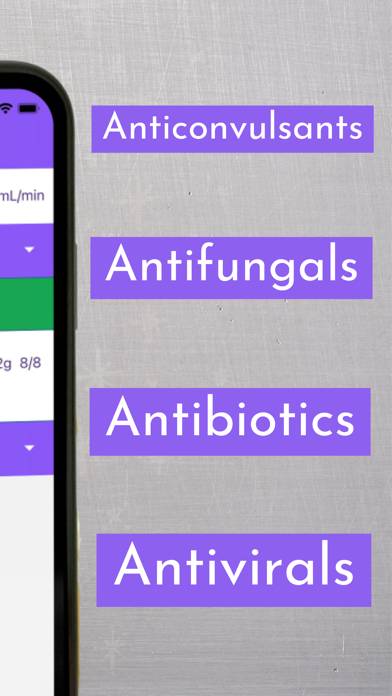 Renal Dose: Adjust Antibiotics App screenshot #3
