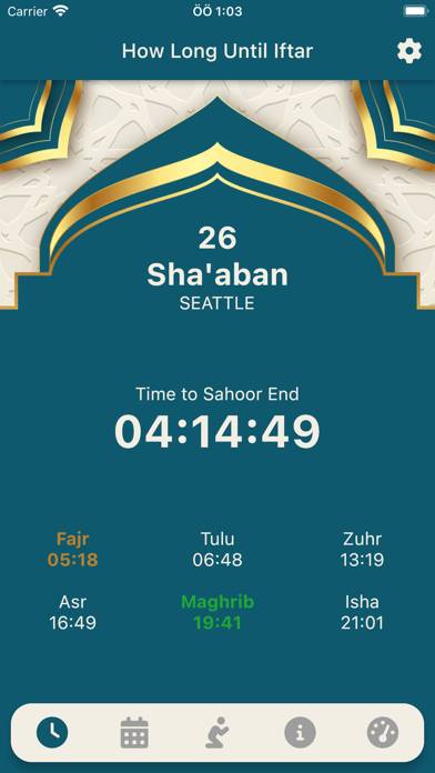 Ramadan 2024 App screenshot #1