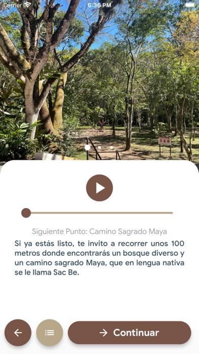 Audioguía Maya Copán Capture d'écran de l'application #5