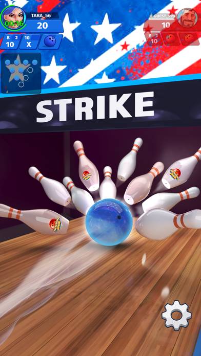 Bowling Club: Realistic 3D PvP Capture d'écran de l'application #1