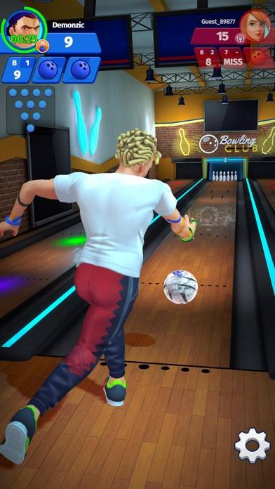 Bowling Club: Realistic 3D PvP Capture d'écran de l'application #4