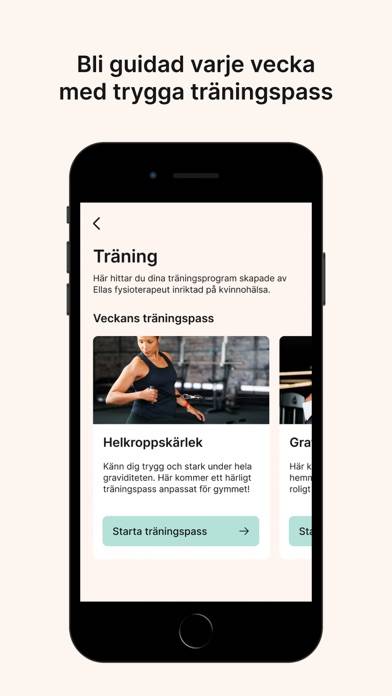 Ella: Graviditet & kvinnohälsa App skärmdump #3