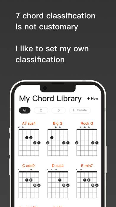 My Chord Library immagine dello schermo