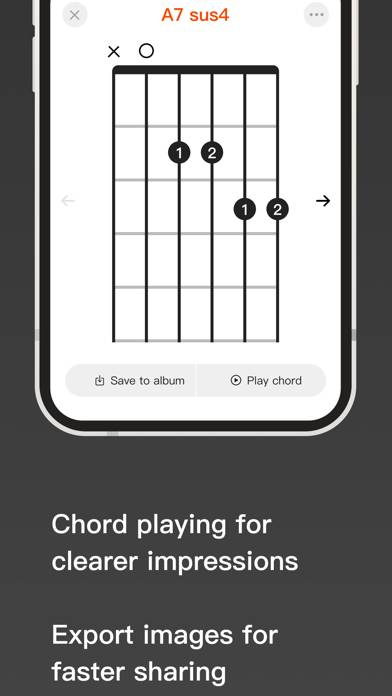 My Chord Library Schermata dell'app