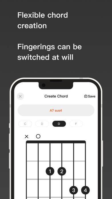 My Chord Library Schermata dell'app