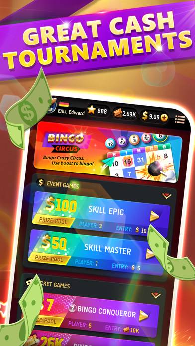 Pocket Bingo：Win Real Money screenshot