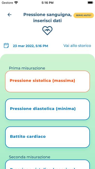 Cv-prevital Schermata dell'app