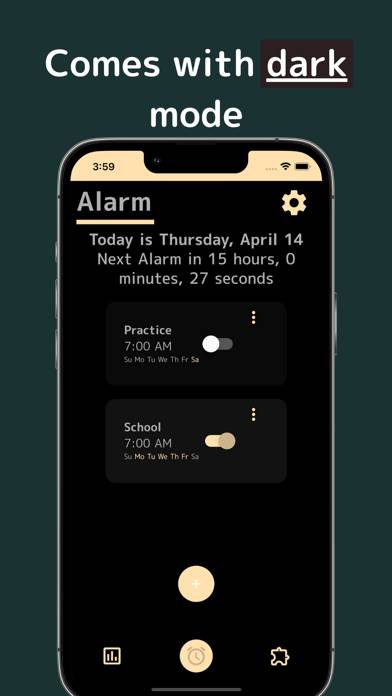 Toki Alarm: Puzzle Alarm Clock Schermata dell'app #5