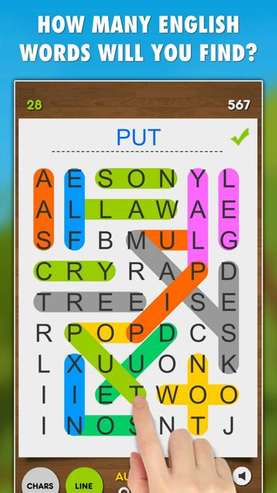 Word Search Unlimited PRO App screenshot #1