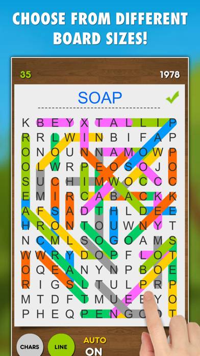 Word Search Unlimited PRO App screenshot #3