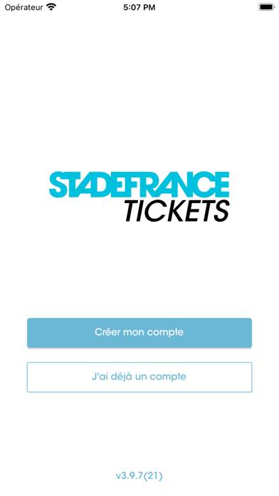 STADEFRANCE Tickets capture d'écran