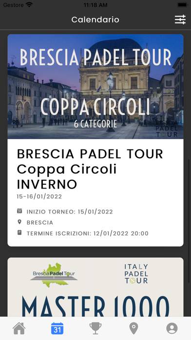 ItalyPadelTour Schermata dell'app #3