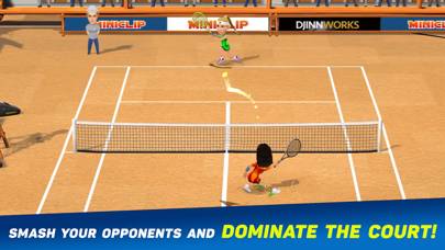 Mini Tennis: Perfect Smash Captura de pantalla de la aplicación #2