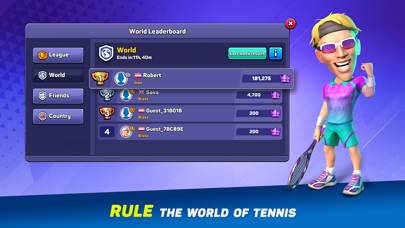 Mini Tennis: Perfect Smash Captura de pantalla de la aplicación #4