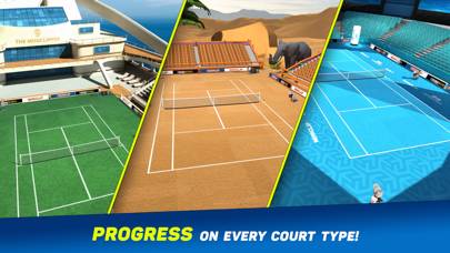 Mini Tennis: Perfect Smash Schermata dell'app #6