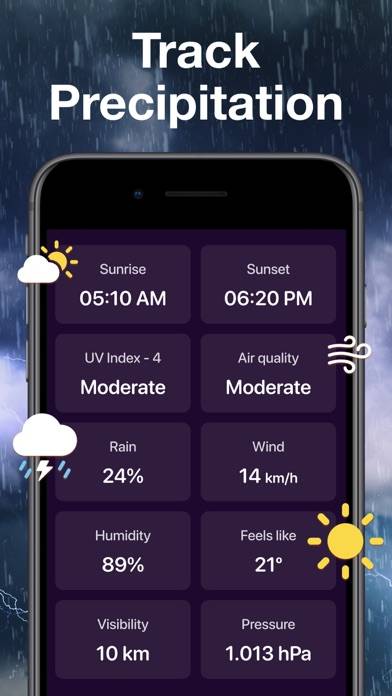 Weather Air Скриншот приложения #2