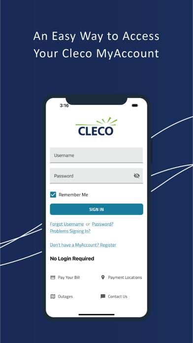Cleco MyAccount App screenshot #2