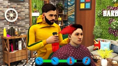 Barber Shop Hair Cut Sim Games App skärmdump #3