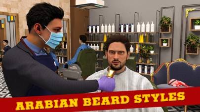 Barber Shop Hair Cut Sim Games App skärmdump #5