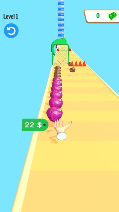 Gem Runner 3D - The Money Game skärmdump