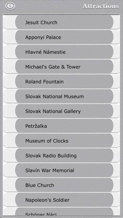 Bratislava City Travel Guide App screenshot #2