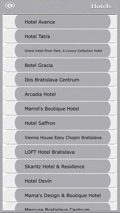 Bratislava City Travel Guide App screenshot #3