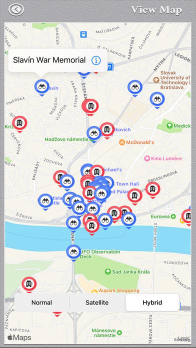 Bratislava City Travel Guide App screenshot #5